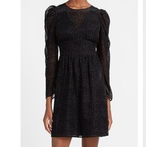 Express black dress XS